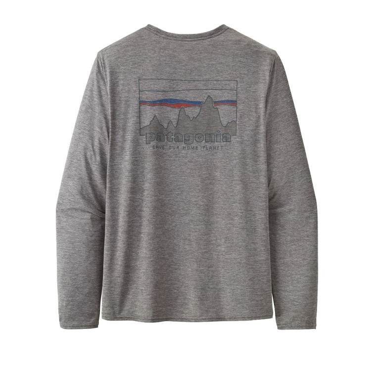 Patagonia Capilene Cool Daily Graphic Long Sleeve Shirt - Men's - Image 5